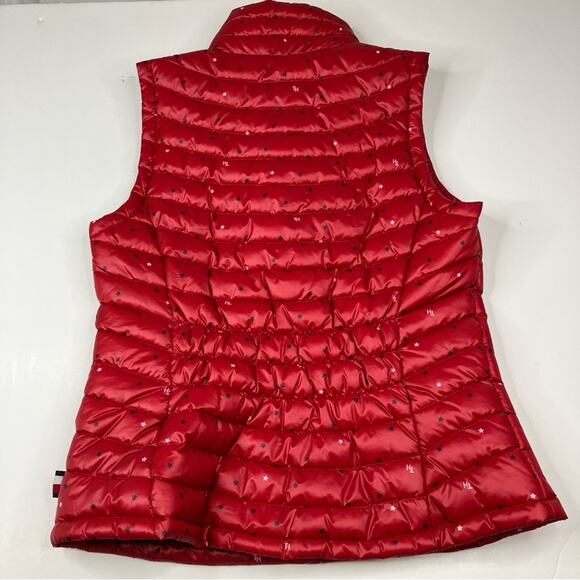 Tommy Hilfiger | Red Star Spangled Full Zip Puffer Vest SMALL - Picture 5 of 5